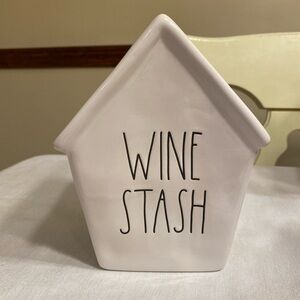Rae Dunn Wine Stash Piggy Bank NEW